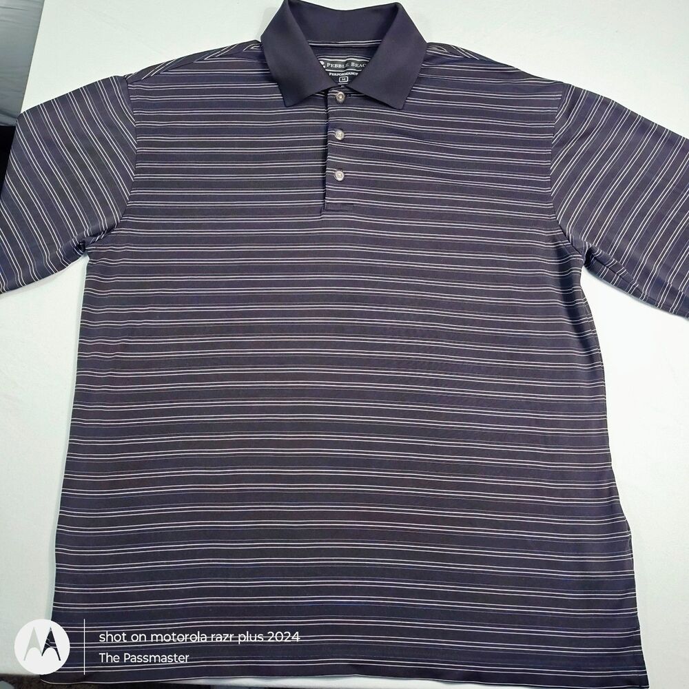 Men's Pebble Beach Performance Polo US Size M